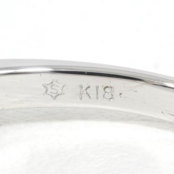 K18WG リング 指輪 13号 ダイヤ 0.30 総重量約4.1g 中古 美品 送料無料☆0315_画像6
