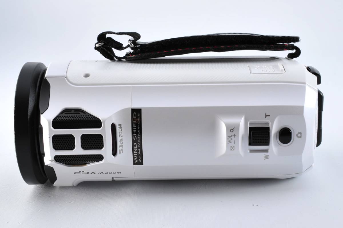★人気品★ Panasonic パナソニック HC-VX985M 4K ホワイト ビデオカメラ #88_画像4