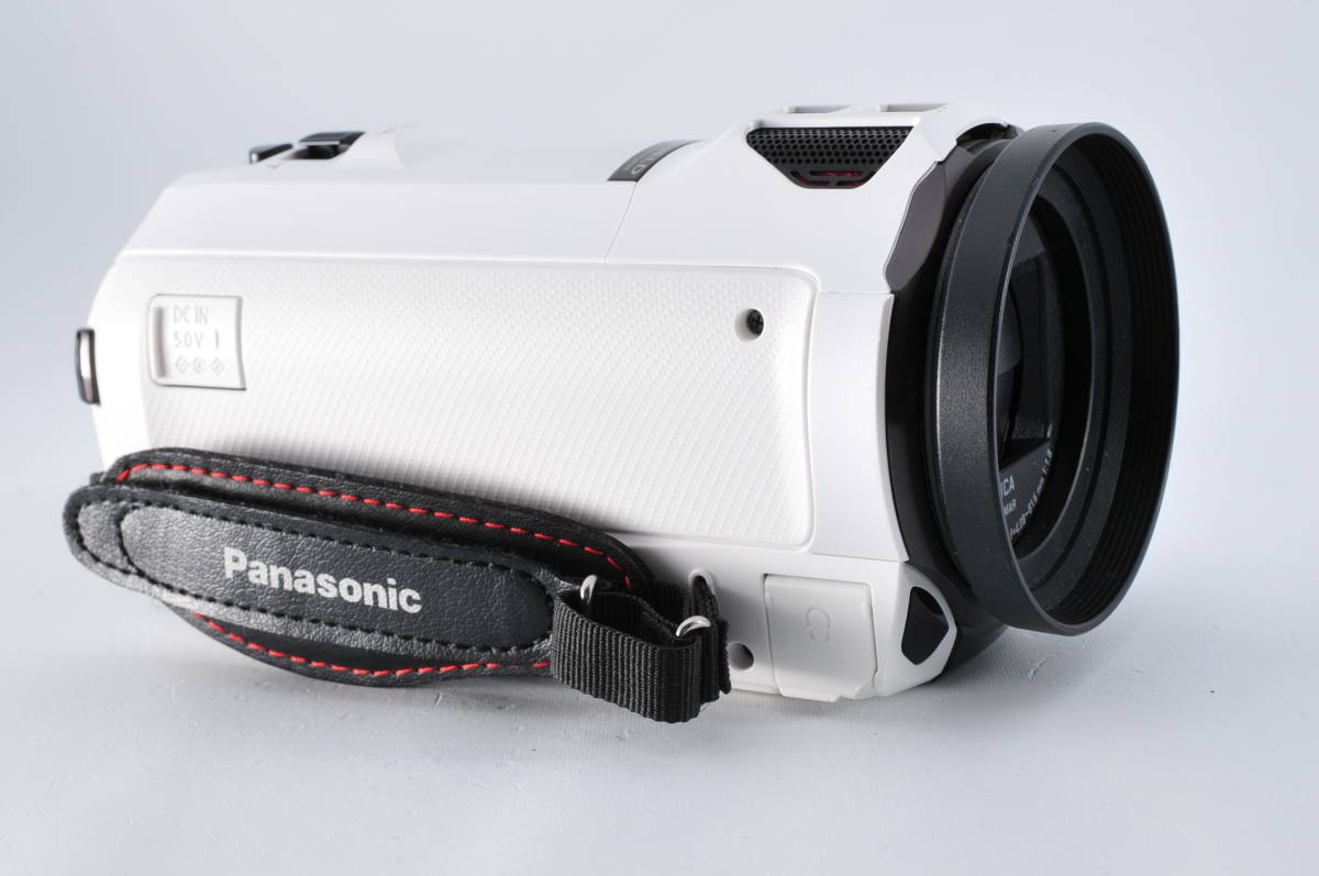 ★人気品★ Panasonic パナソニック HC-VX985M 4K ホワイト ビデオカメラ #88_画像3