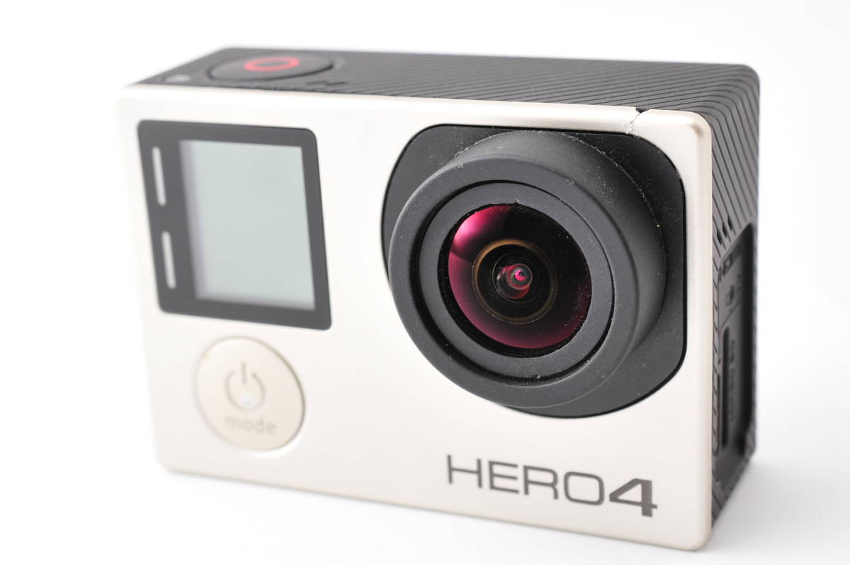 ★人気品★ GoPro HERO4 SILVER ウェアラブルカメラ ゴープロヒーロー４ シルバーエディション #54Bの画像1