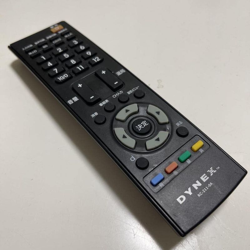 DYNEX テレビリモコン RC-211-0A_画像1