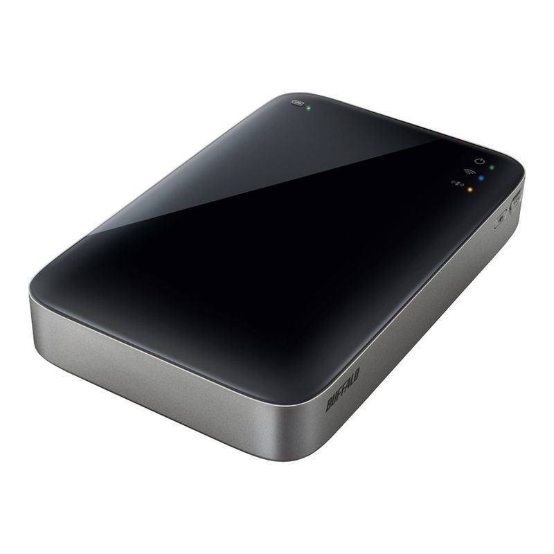 BUFFALO ミニステーション Wi-Fi&USB3.0用 ポータブルHDD 500GB HDW-P500U3_画像1