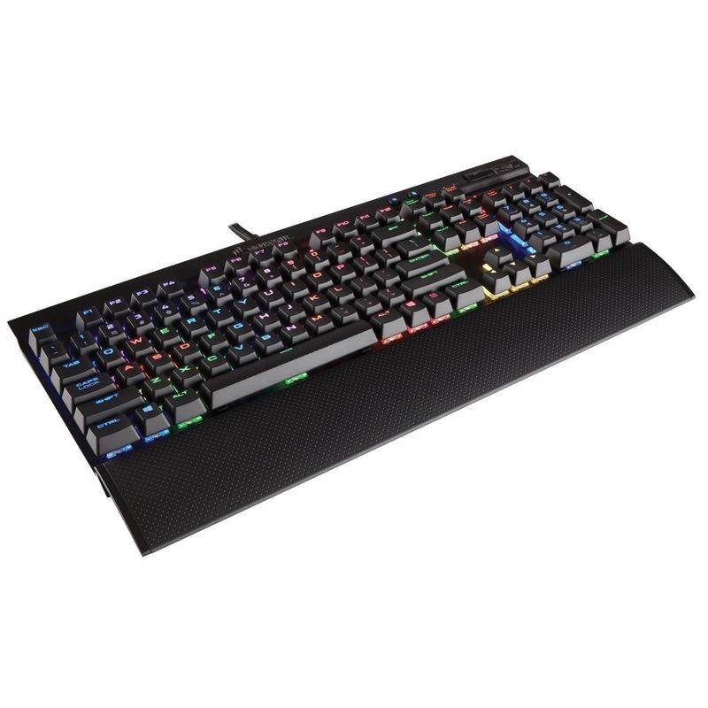 Corsair Gaming K70 LUX RGB Mechanical Keyboard, Backlit RGB LED, Cherr_画像1