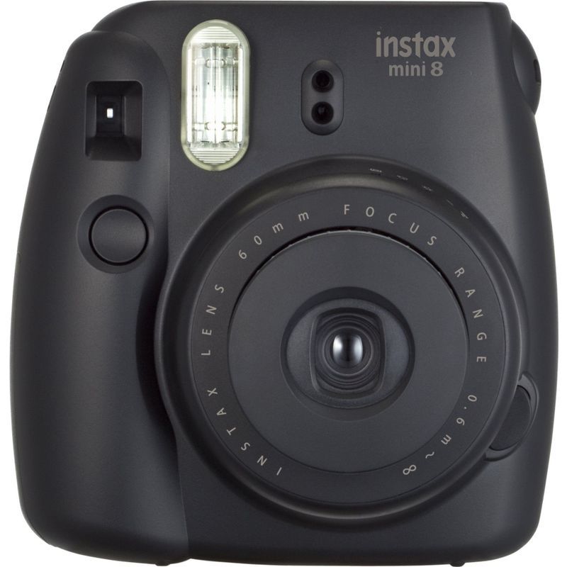 FUJIFILM インスタントカメラ チェキ instax mini 8 ブラック INS MINI 8 BLACK