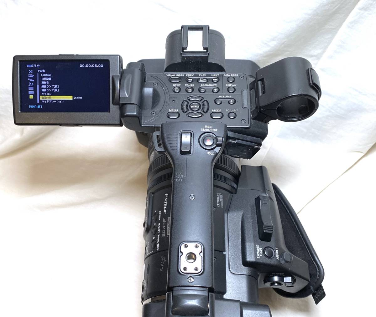 動作品 Sony RM-1BP 業務用 純正LANCリモコン 現行品 - ビデオカメラ