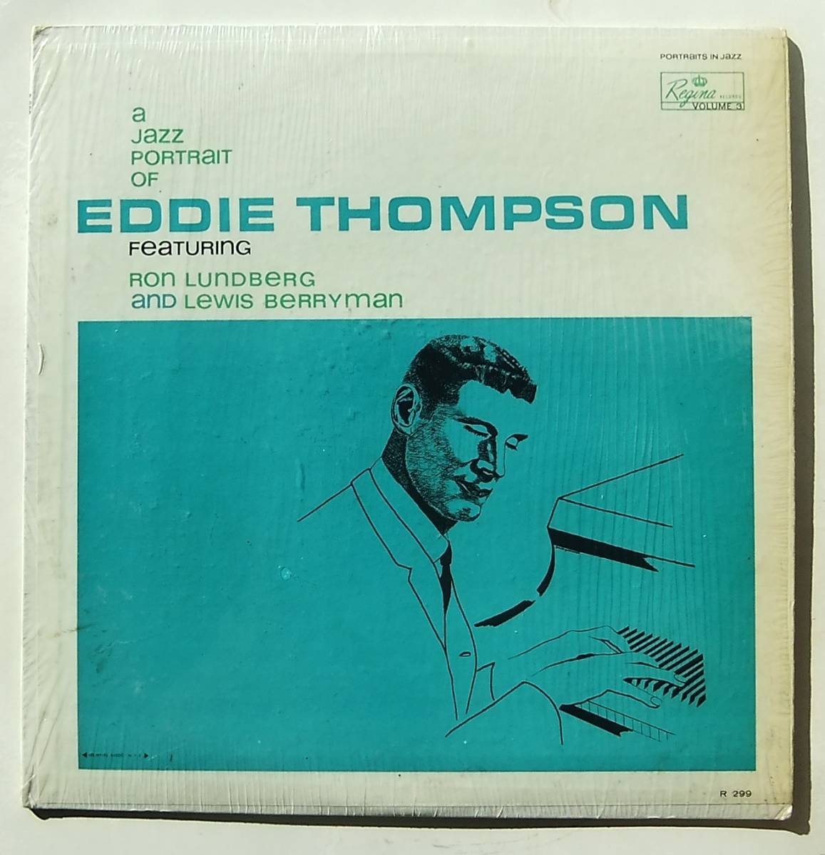 ◆ A Jazz Portrait of EDDIE THOMPSON ◆ Regina R 299 (promo:dg) ◆