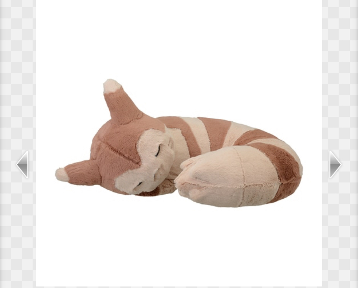 新品未開封 正規品 ポケットモンスター もりのおくりもの ふわふわぬいぐるみクッション オオタチ ポケモンセンター限定 完売