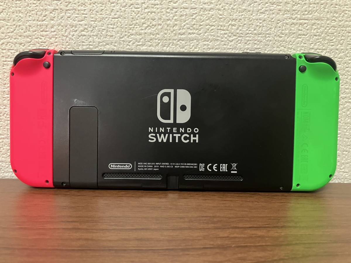 Nintendo Switch Joy-Con(L) ネオンブルー/ (R) ネオンレッド HAD-S-KABAA_画像2