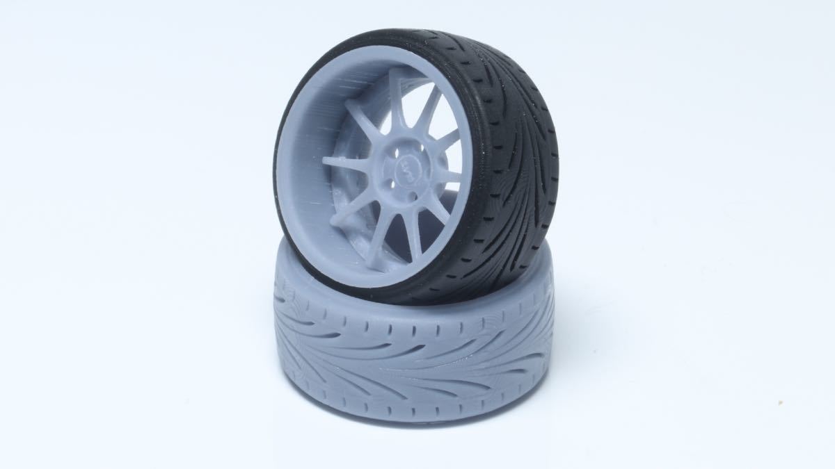 1/24 low low profile tires 18 -inch ........ correspondence goods [1_T-N18]