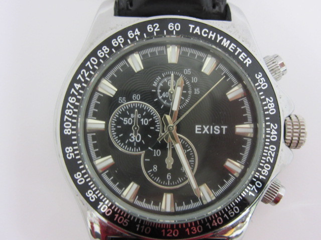 時計祭 おまとめ2点 J-AXIS EXIST BG905 クオーツ LIGE クロノグラフ 稼働品 メンズ腕時計_画像2