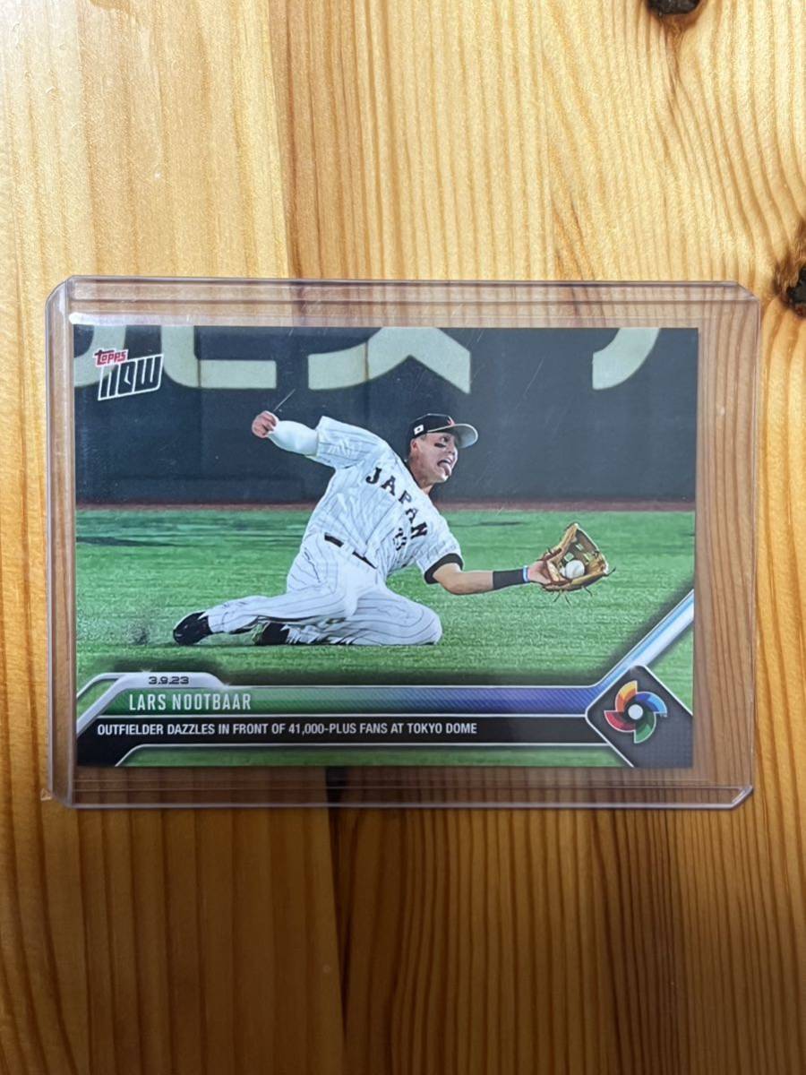 ラーズ・ヌートバー Lars Nootbaar WBC topps now 中国戦 WBC-8 Shohei Ohtani ベースボールカード baseball侍ジャパン / bbm panini_画像3