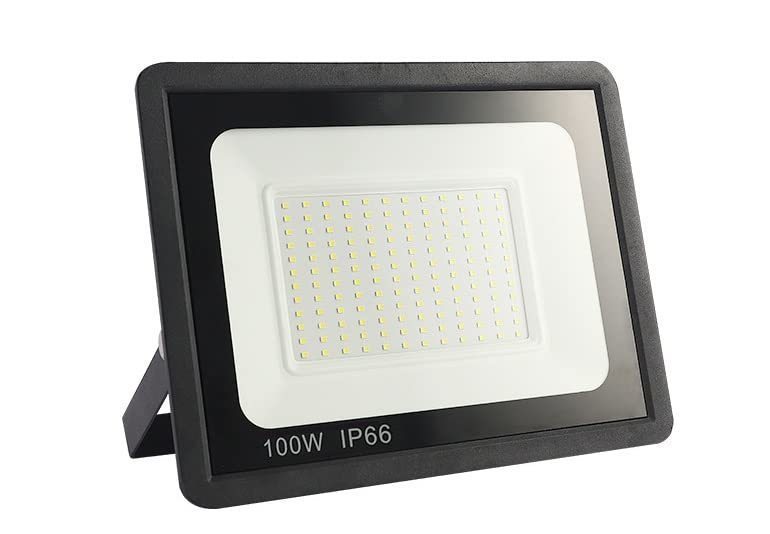 【４台セット　100W投光器】防水　LED 投光器 作業灯 100W 15000LM フラッドライト 省エネ 高輝度 アース付きプラグ PSE適合 1.8Mコード_画像7