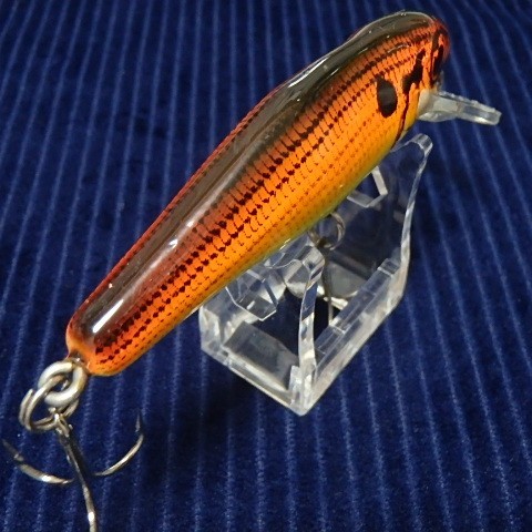 オールド バグリー バッシングシャッド OLD Bagley's BASS'N SHAD in Fire Glo Orangeの画像5