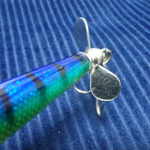 琵琶湖の隠し玉！ オールド バグリー スピナーテール バングオー OLD Bagley's SPINNER TAIL BANG-O #4 in H79S バンゴー ミノー_画像6