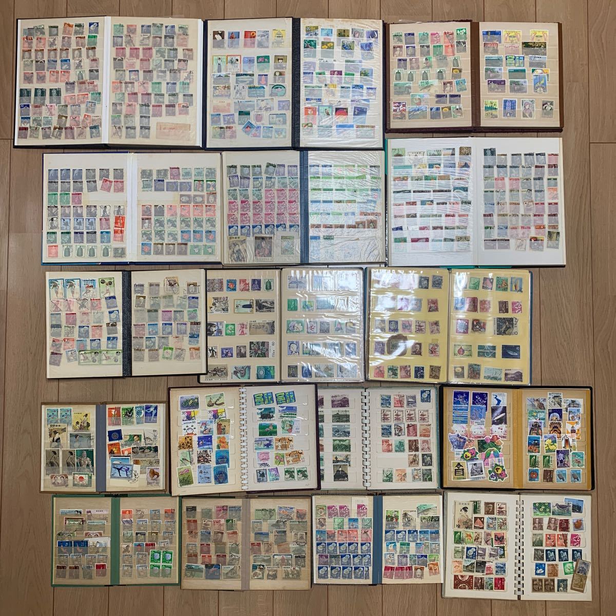 日本切手　昭和　平成　消印　17冊まとめ　ゆうパック110サイズ_画像3