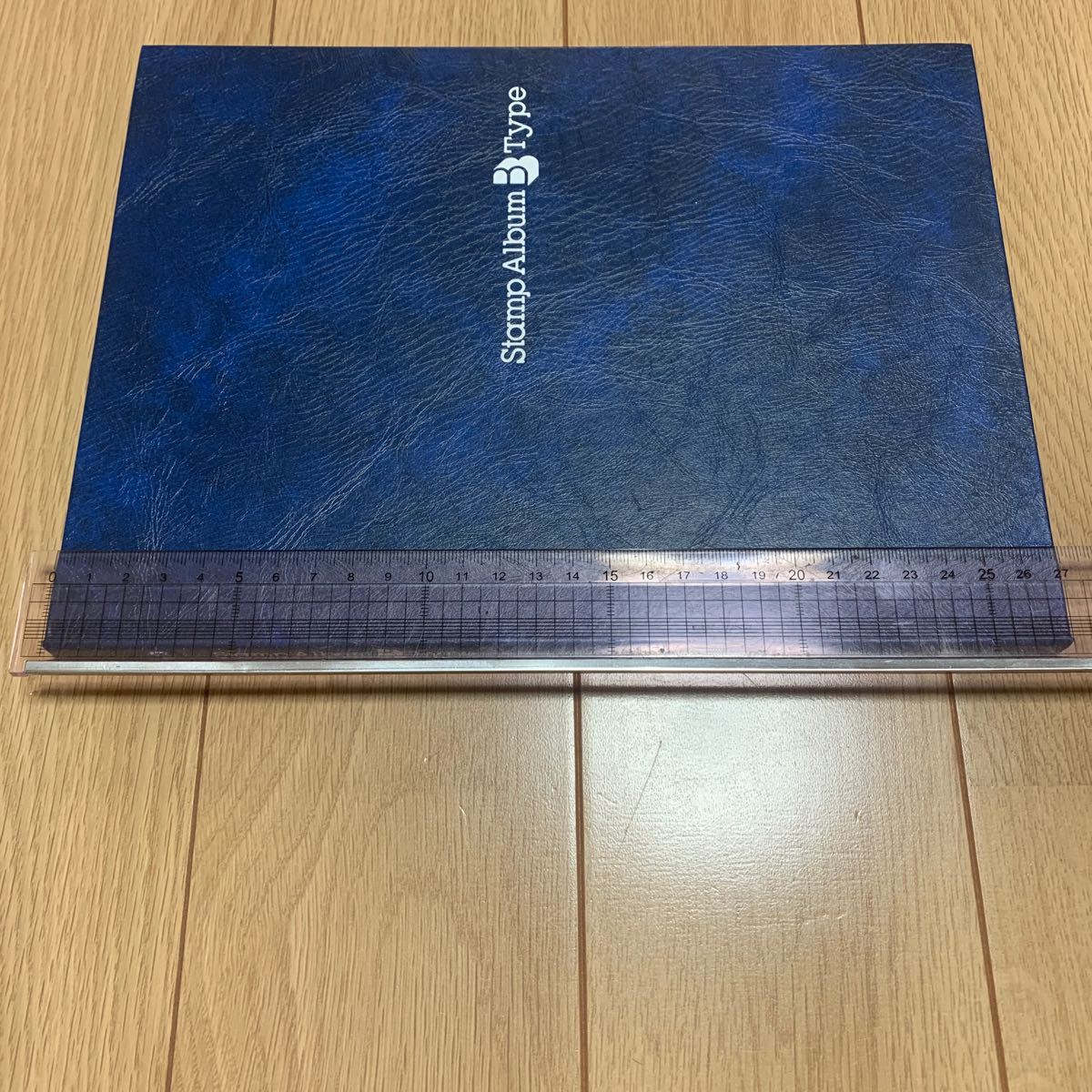 スタンプアルバム テージー Stamp Album Type 青　切手収納帳　6冊まとめ　縦約26.8cm、横約20cm 台紙8枚16ページ6段　ゆうパック60_画像8