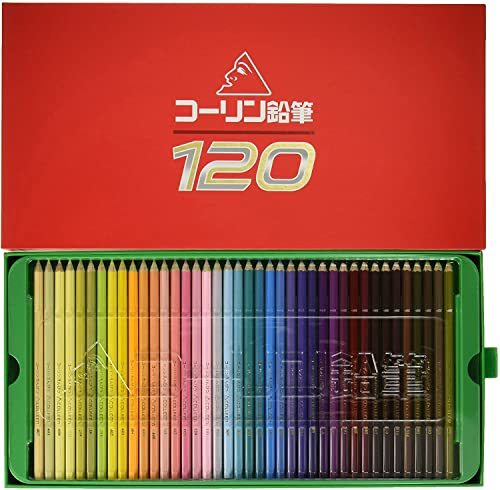 【Colleen】コーリン 鉛筆 六角軸 120色 紙箱入り色鉛筆 775-120 [並行輸入品]