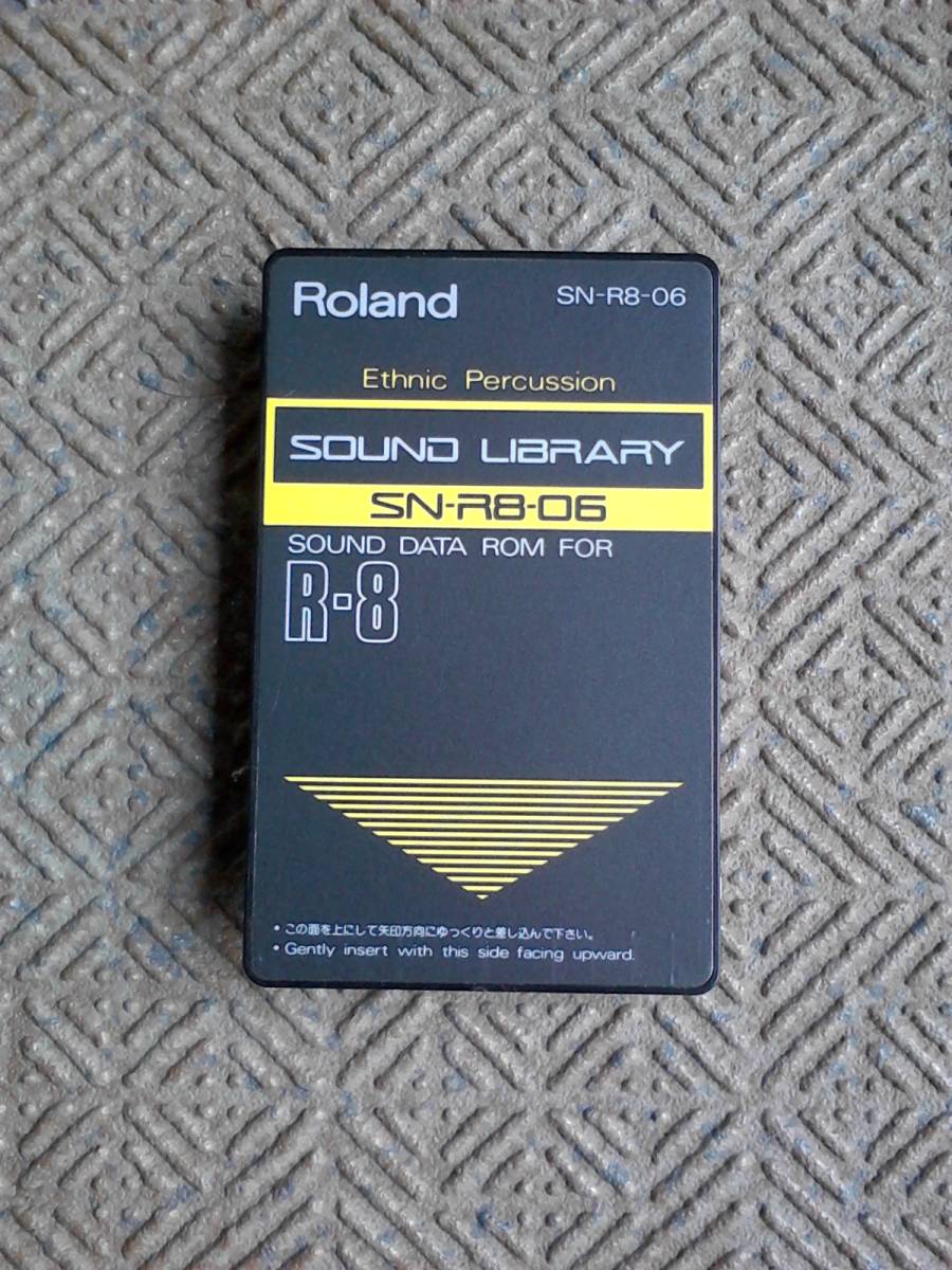 Roland SOUND LIBRARY SN-R8-06 Ethnic Percussionの画像2