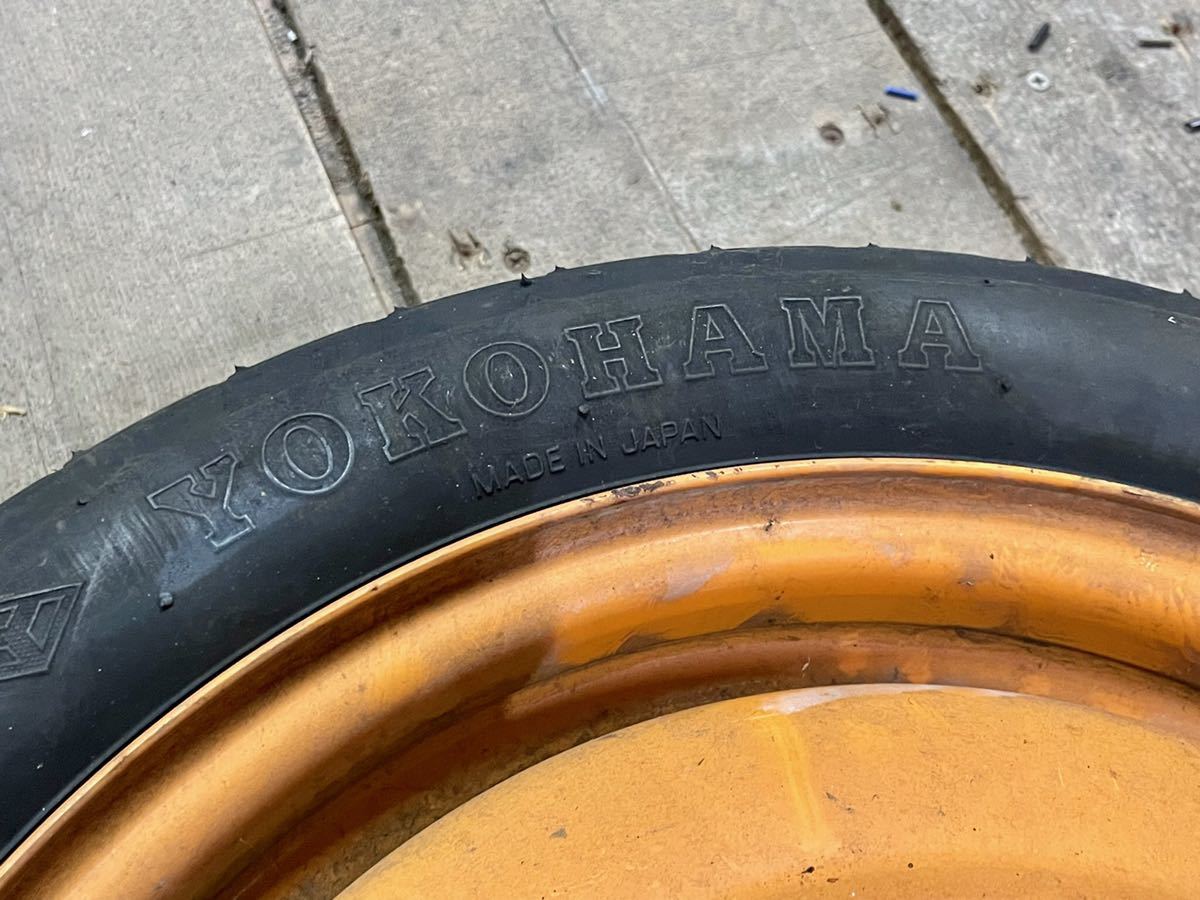 中古 激レア！ 当時物 ホンダシビック EF9 SIR2 SirⅡ 応急タイヤ テンパータイヤ たくあんタイヤ たぐあんタイヤ JDM 純正？ 車載タイヤ_画像7
