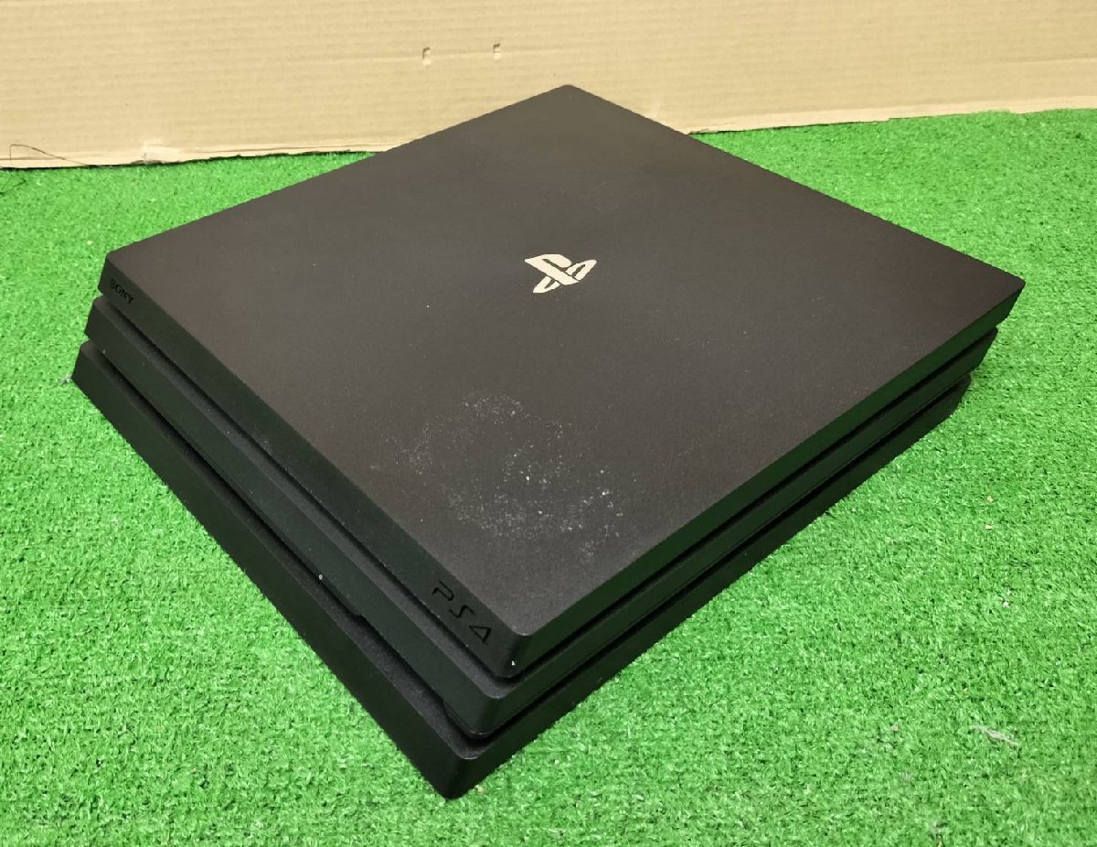 【中古品】『12-178』SONY PS4 CUH-7200B 本体 コントローラー2個　ソフト3本セット_画像5