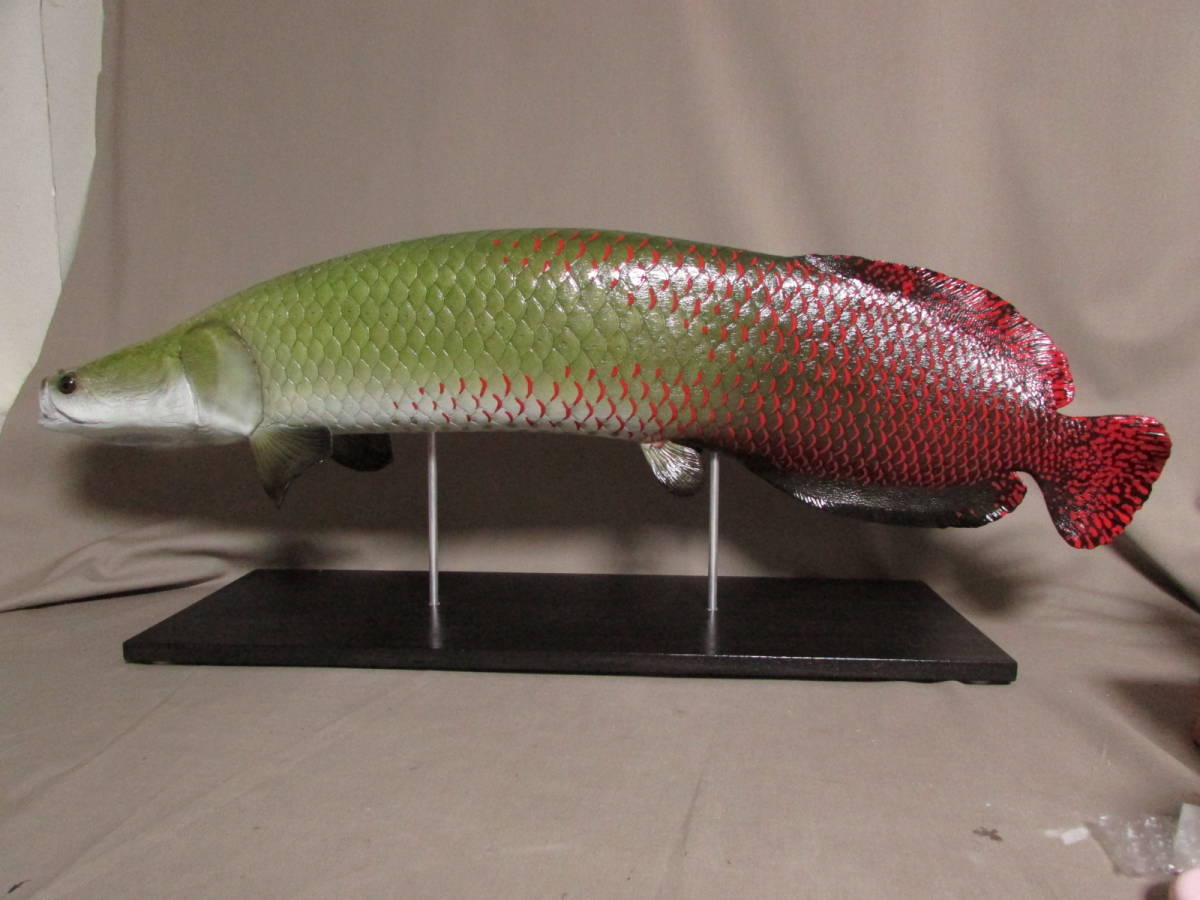ハンドメイド 82cmピラルク 置き物 オブジェ 魚模型 古代魚 ハンドメイド 82cmピラルク 置き物 オブジェ 魚模型 古代魚