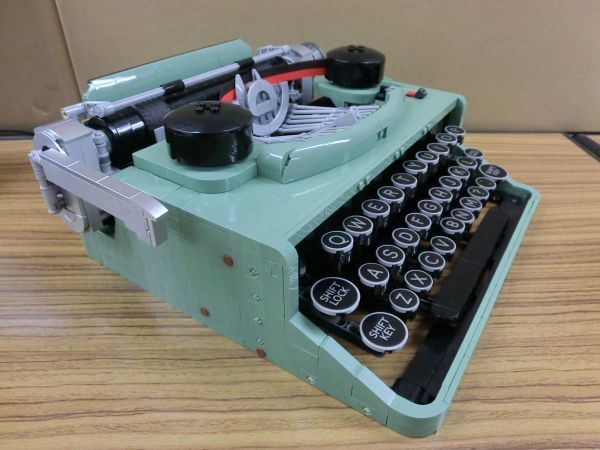 #i10【梱100】 LEGO レゴ typewriter タイプライター スティーブ・ギネス レゴアイディア 21327 組立済み 箱無し 説明書有り_画像4