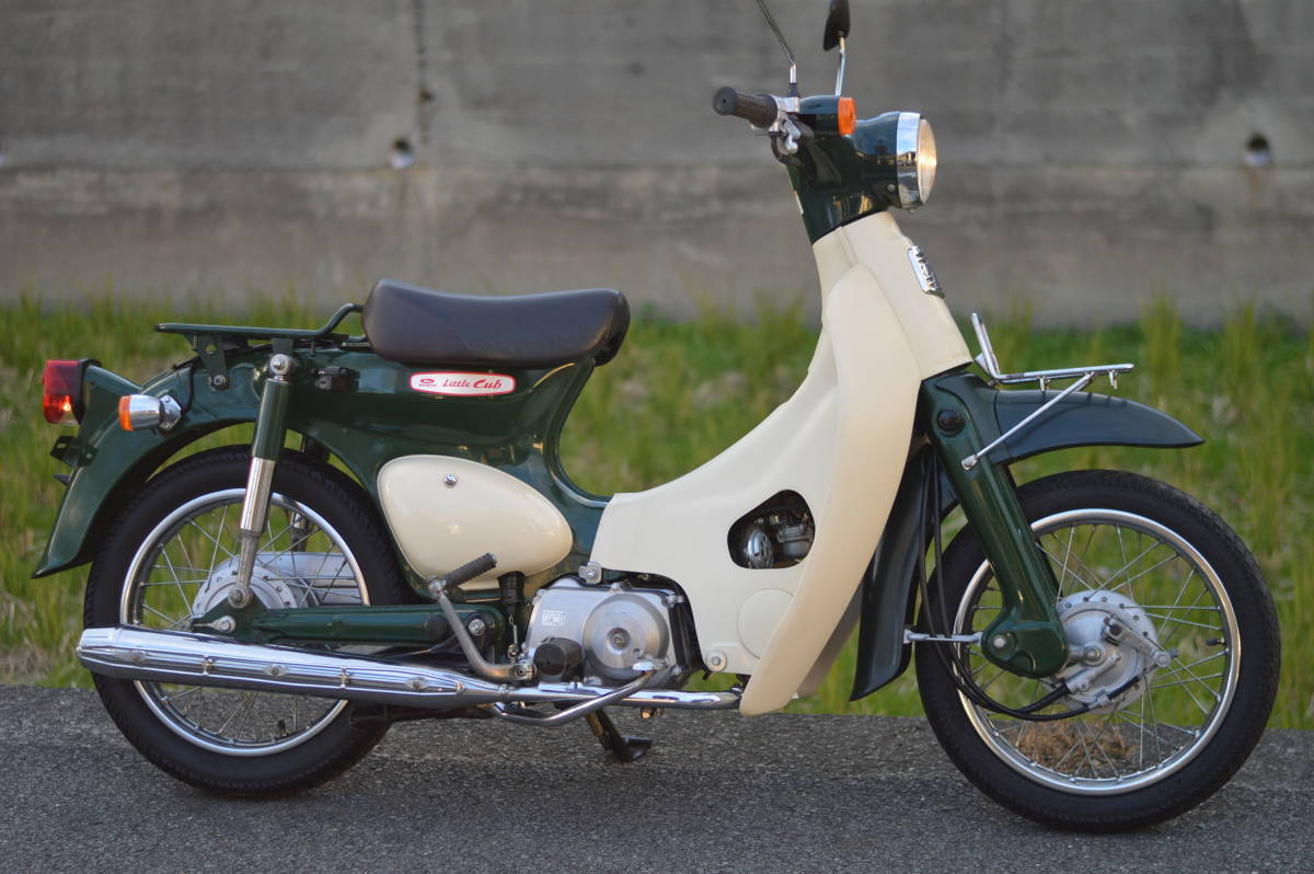 実走行10365K 人気のセル付き 4速　AA01　ホンダ　リトルカブ　　　　スーパーカブ C110　C50　C70　C90　CT110　ハンターカブ　クロスカブ_画像1