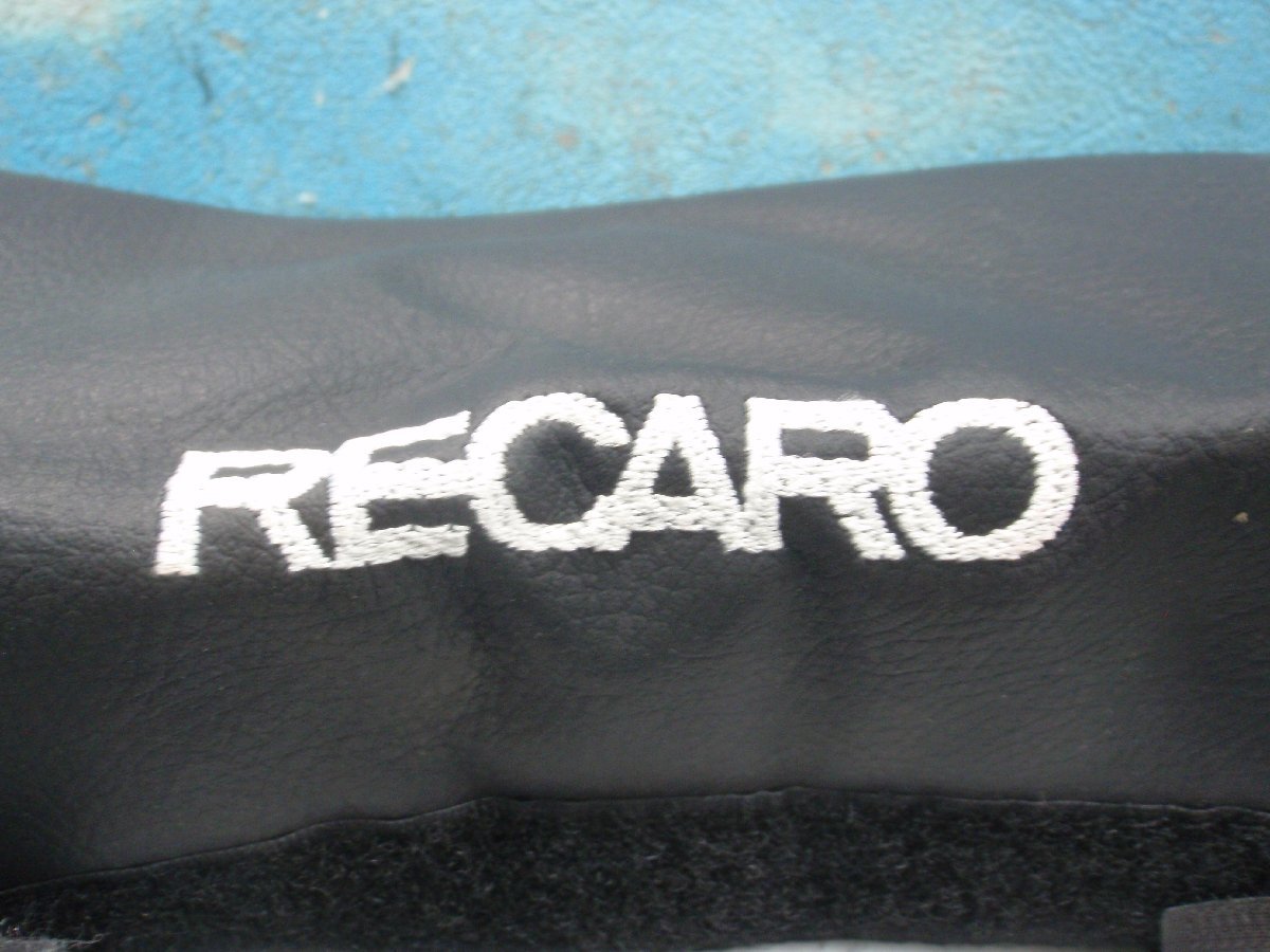 ★ RECARO レカロ　アームレスト カバー　マジックテープ式　ブラック　未使用品　JJ_画像2