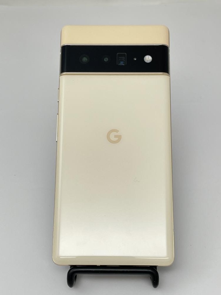 J112【美品】 Google Pixel 6 Pro 128GB SIMフリ－ Sorta Sunny_画像4