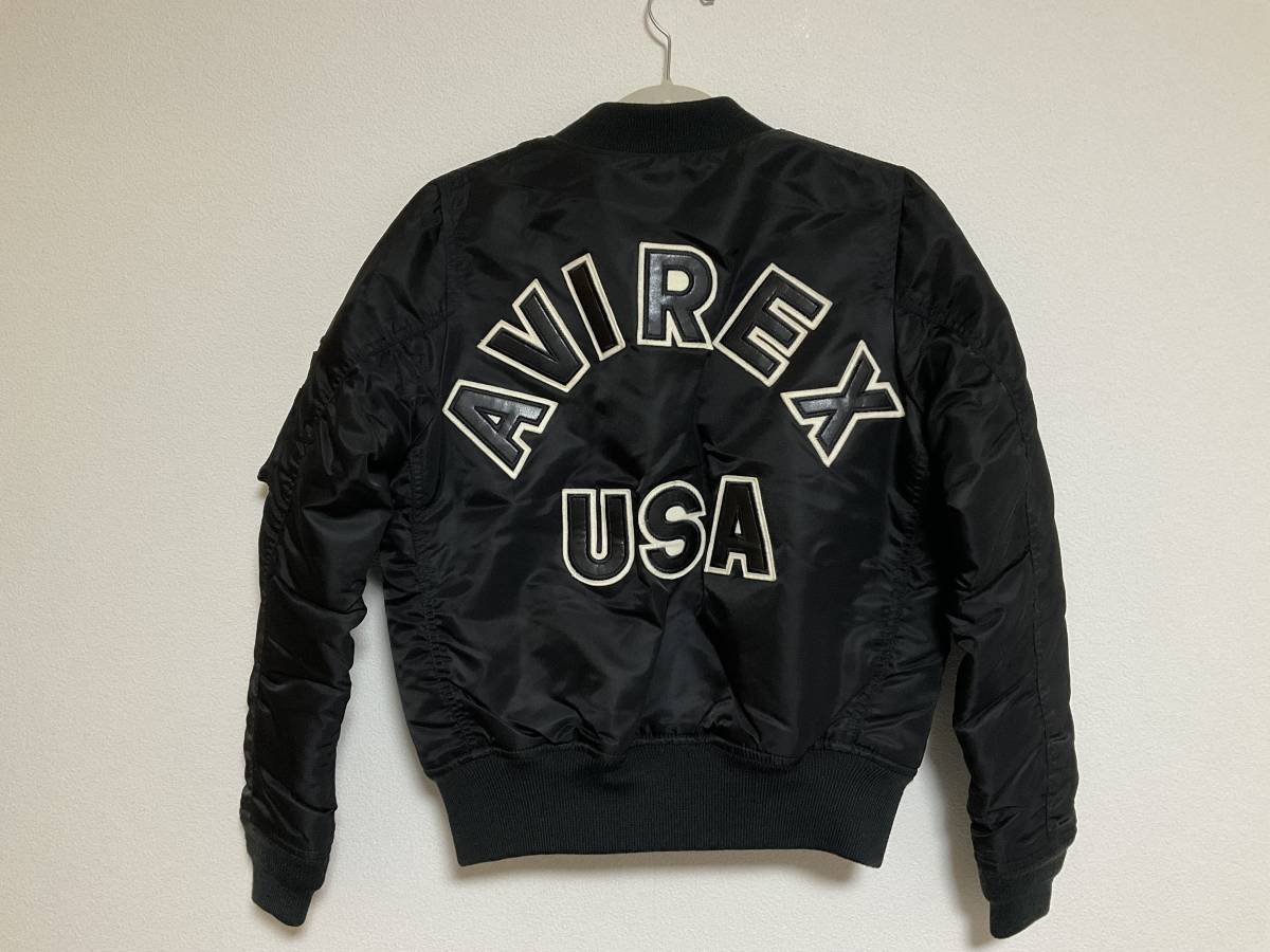 AVIREX / アヴィレックス / AVREX USA バックロゴ MA-1 / SIZE M 未使用 / A1516_画像3