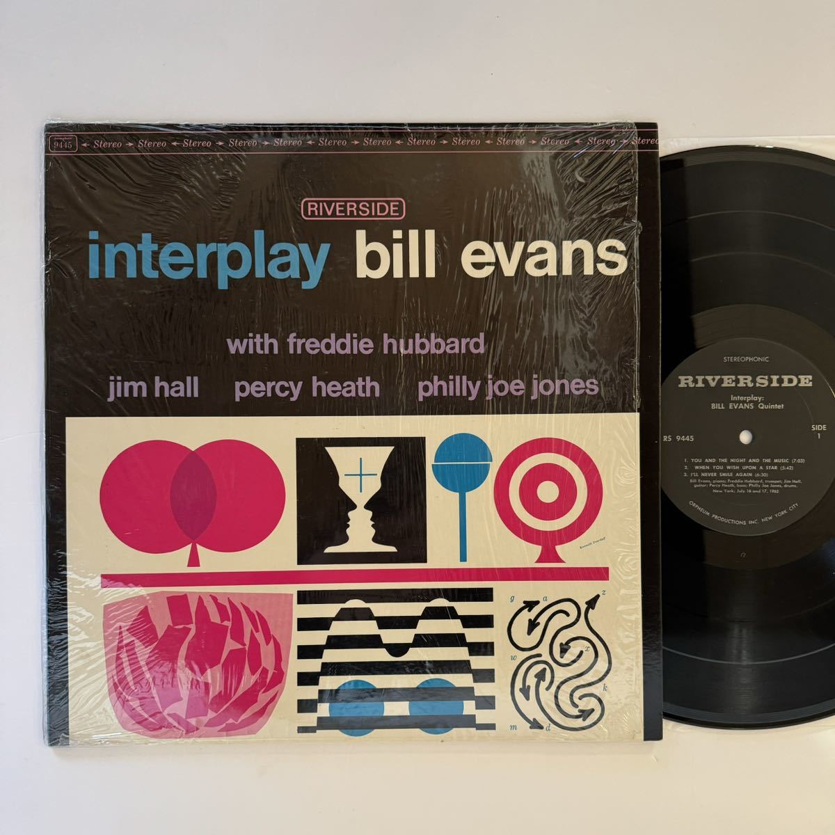 Bill Evans / interplay / RIVERSIDE RS9445 / orpheum盤 / Freddie Hubbard Jim Hall ビルエヴァンス、フレディーハバード、ジムホール_画像1