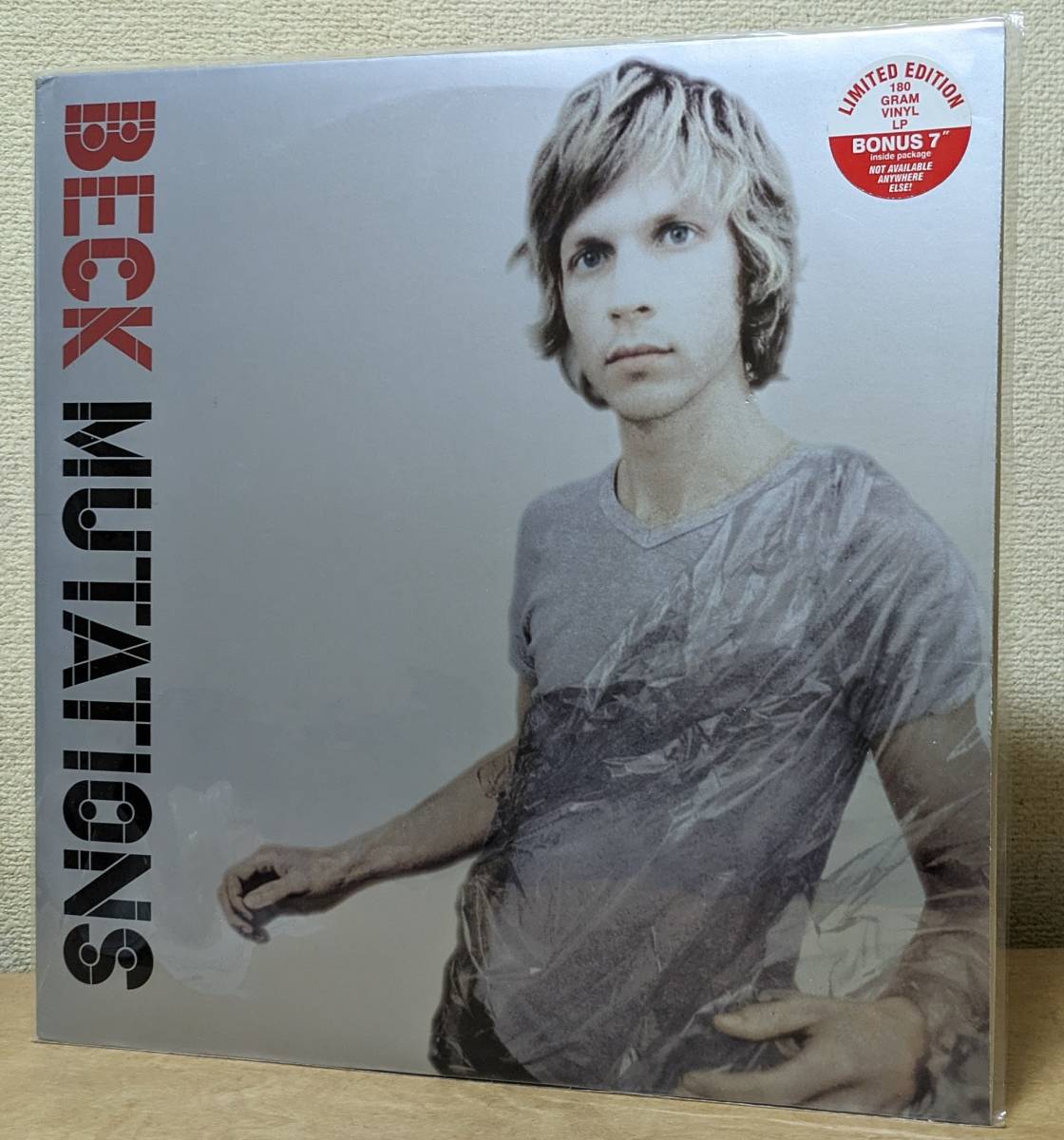 BECK[Mutations]US orig.180gLP w/ lyric sheet & bonus 7 -inch Bong Load Records BL39&BL40 Beck 