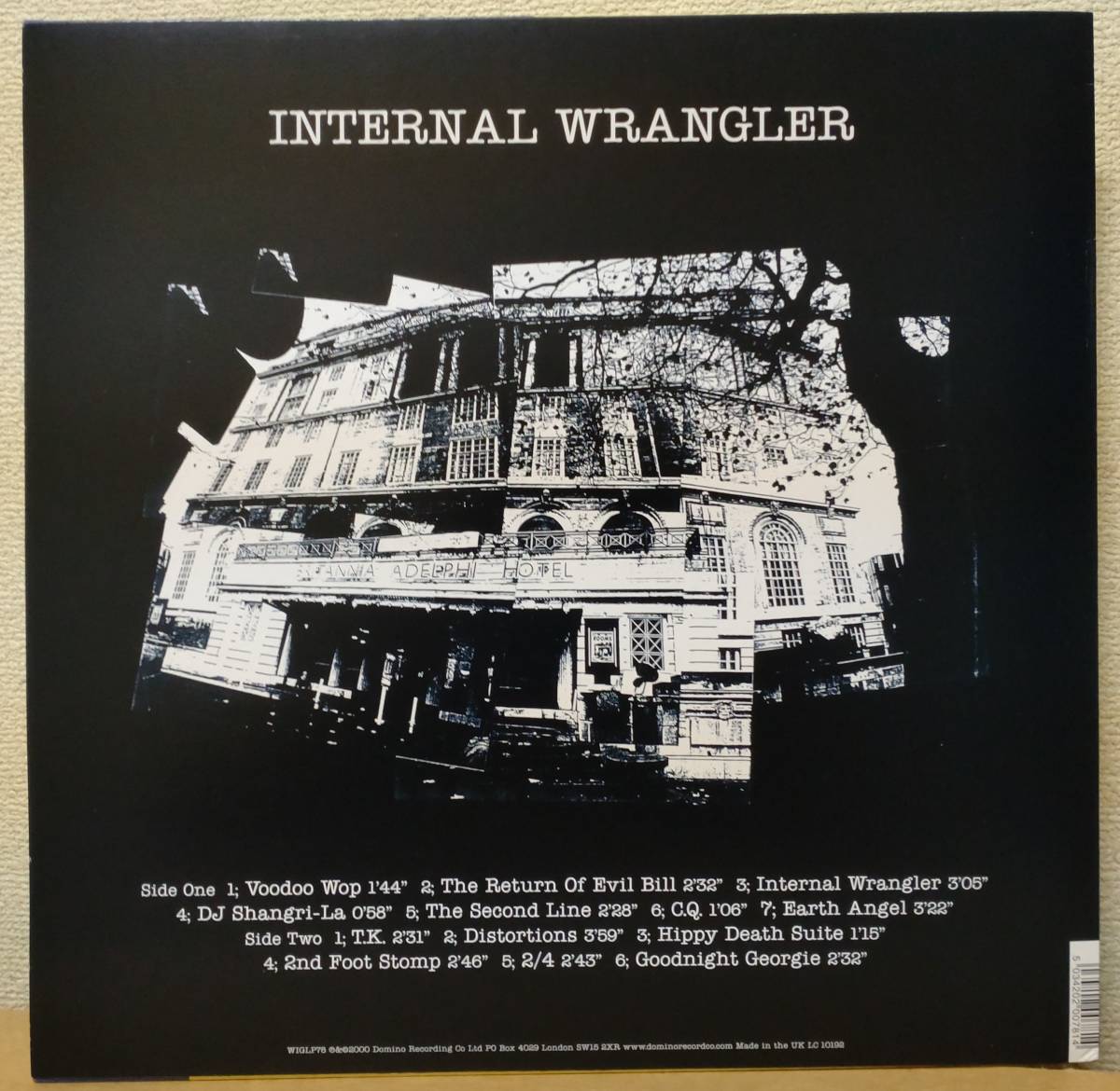 Clinic『Internal Wrangler』UKオリジナル Domino WIGLP78 クリニック radiohead_画像2