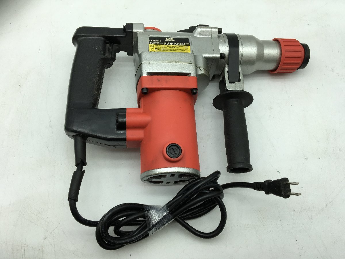 [ receipt issue possible ] ticket o-KENOH hammer drill KHD-25 [ITVVXL0WPURK]