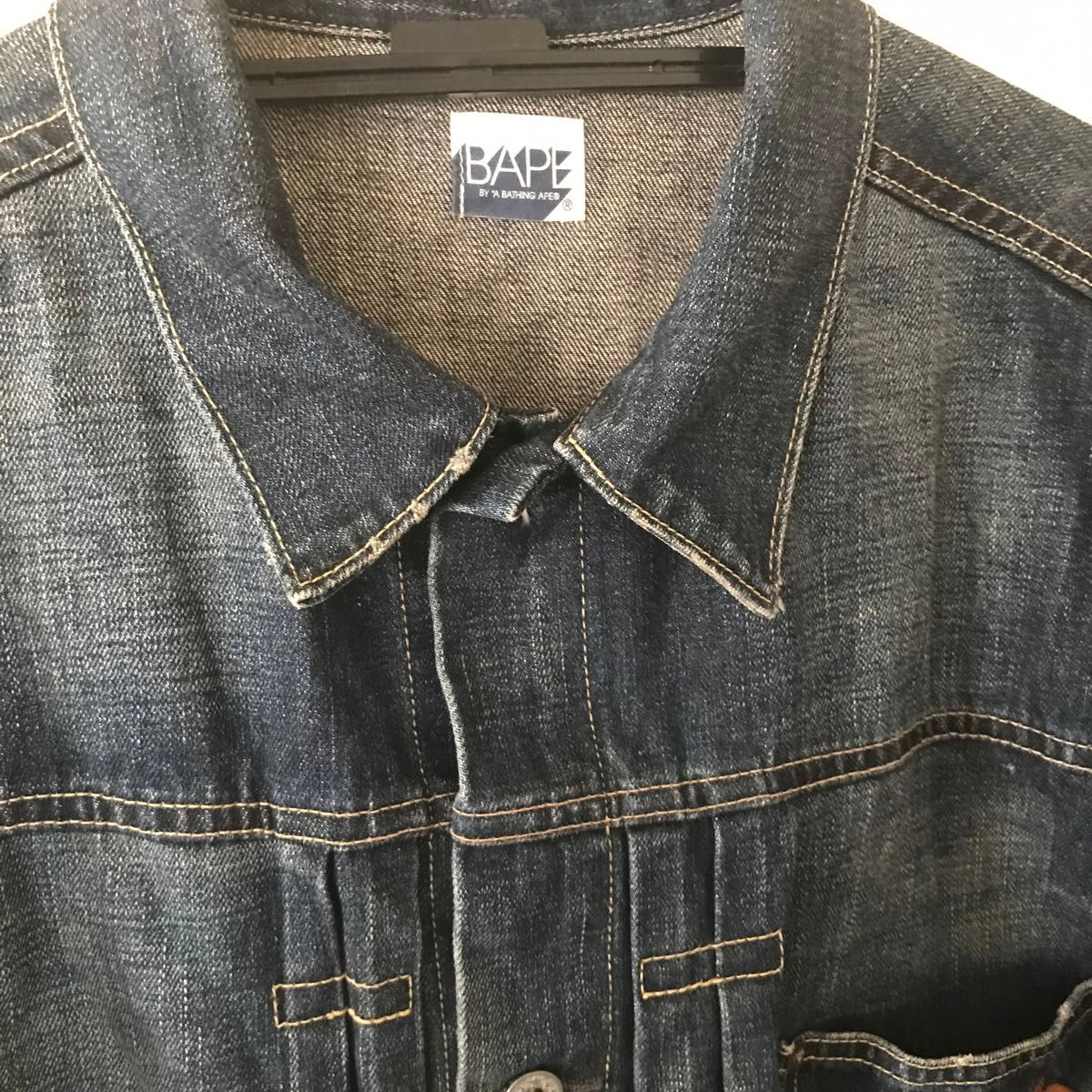 中古A BATHING APE Gジャン(デニムジャケット)|Yahoo!フリマ 中古A BATHING APE Gジャン(デニムジャケット)|Yahoo!フリマ