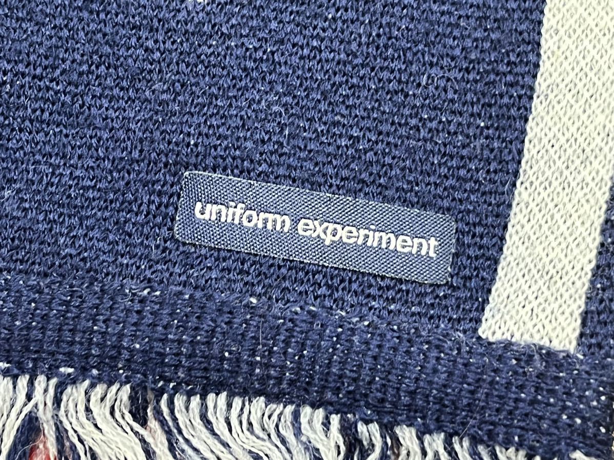 09AW 10周年記念 supreme ×UNIFORM EXPERIMENT サポーター マフラー (Supporter Muffler)_画像6