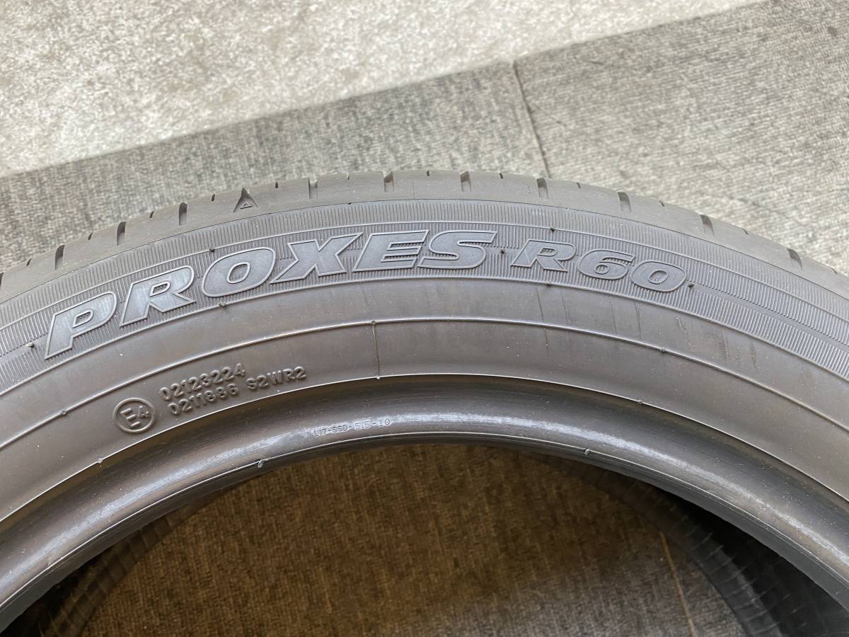 T-19！極上山！2022年製造！TOYO TIRES PROXES R60！205/55R17 91V！1本！程度良好！手渡し可能！_画像7