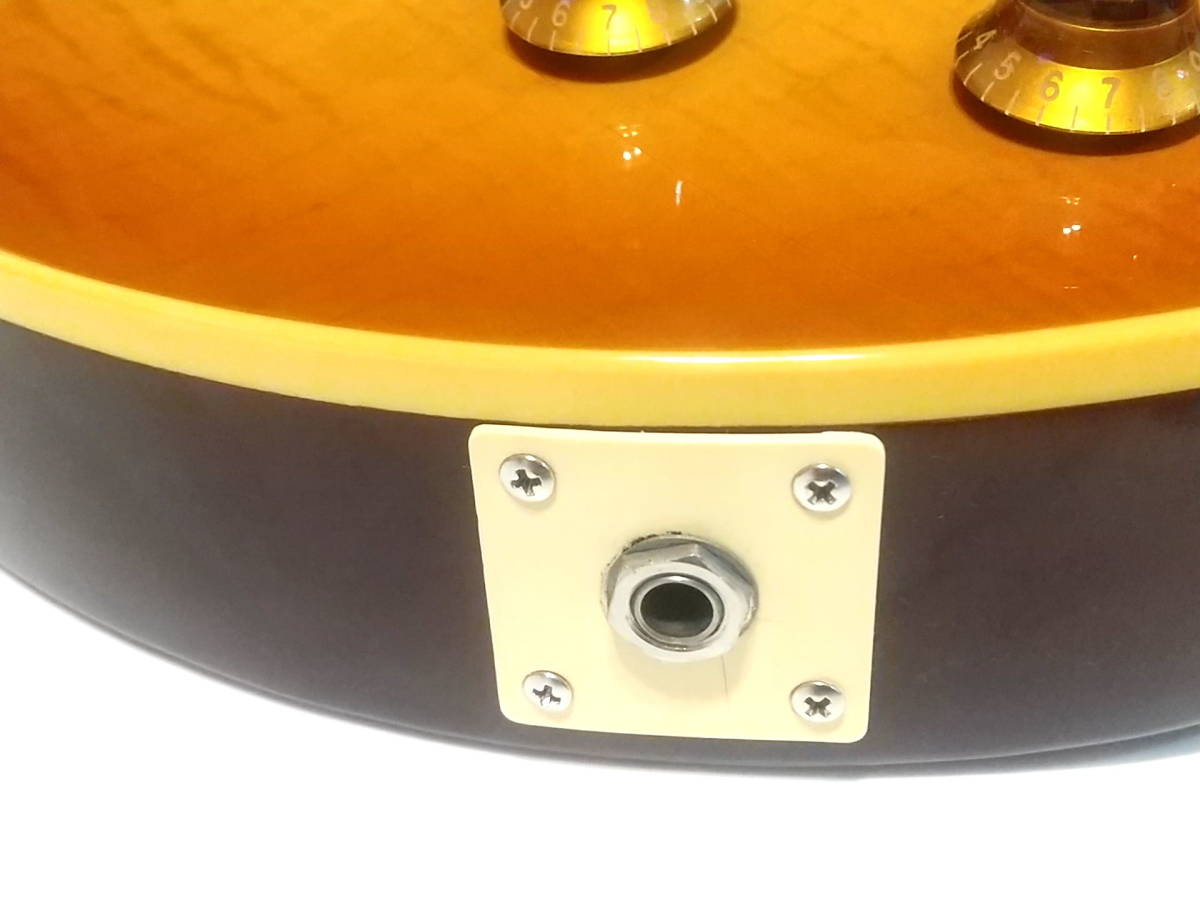 C4 新品 日本製◆ニッケル 2.6×12 12個 レスポール バックカバー/ジャックプレート/ピックガードステー対応 Orville LPS オービル_参考画像　ギターは付属しません
