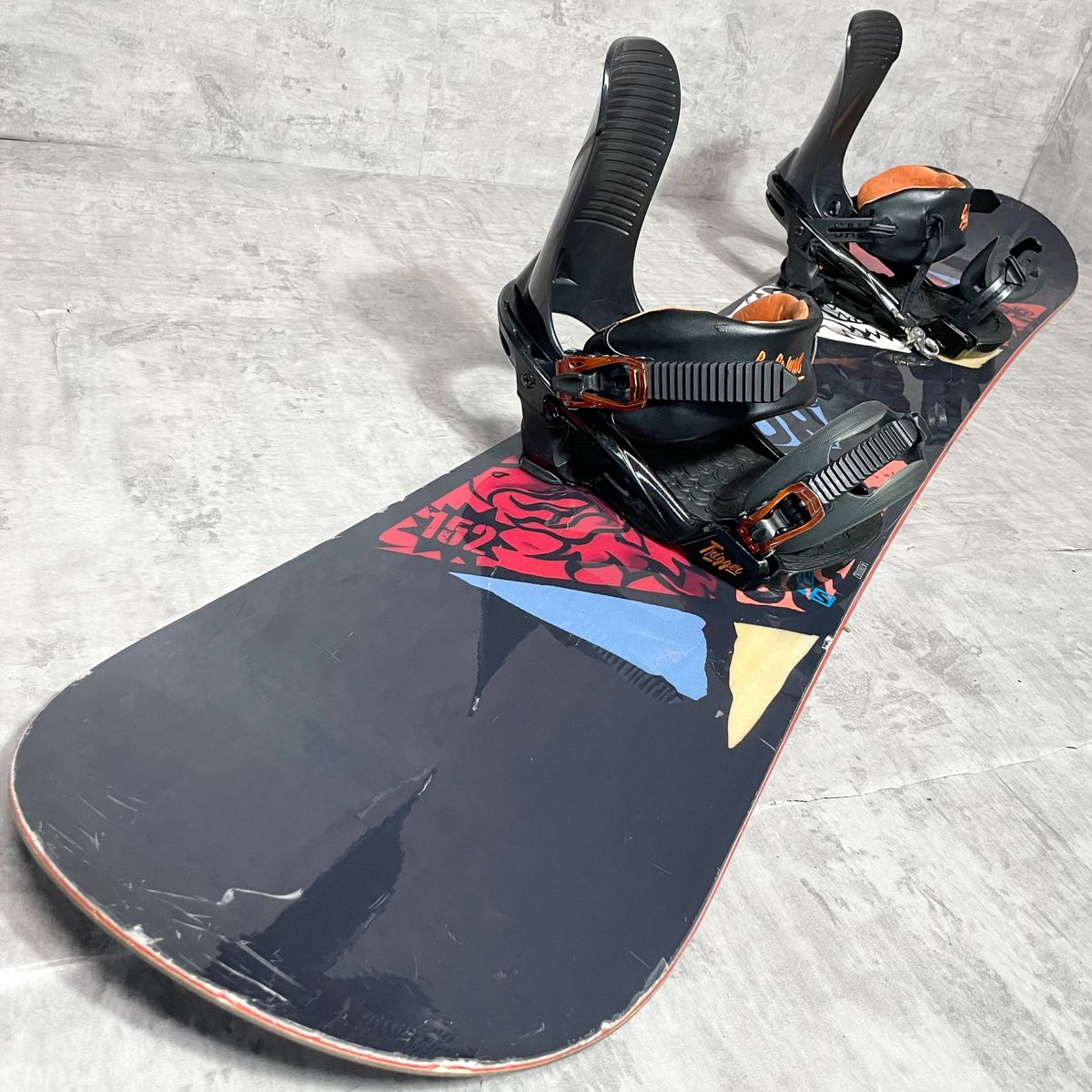 SALOMON SURFACE 152cm シャーベット ビンディング付き - スノーボード