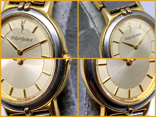 YVES SAINT LAURENT イブサンローラン YSL 2200-228481 ラウンド YVES SAINT LAURENT イブサンローラン YSL 2200-228481 ラウンド
