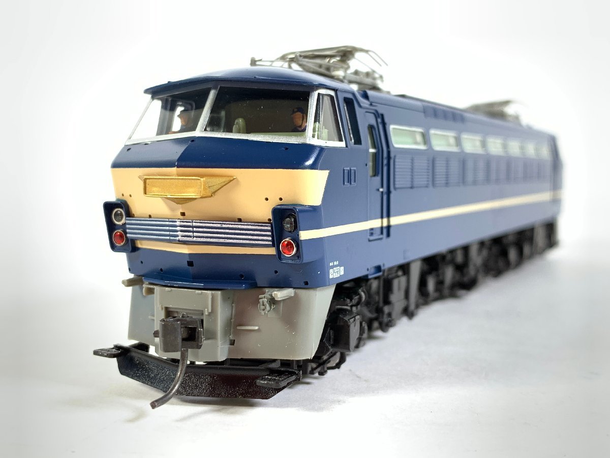 9-102＊HOゲージ TOMIX HO-116 国鉄 EF66形 電気機関車 (ひさし付) トミックス 鉄道模型(aac)_画像2