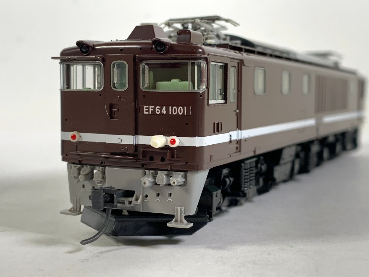 9-73＊HOゲージ TOMIX HO-105 EF64-1000形 電気機関車（茶色） トミックス 鉄道模型(aaa)_画像3