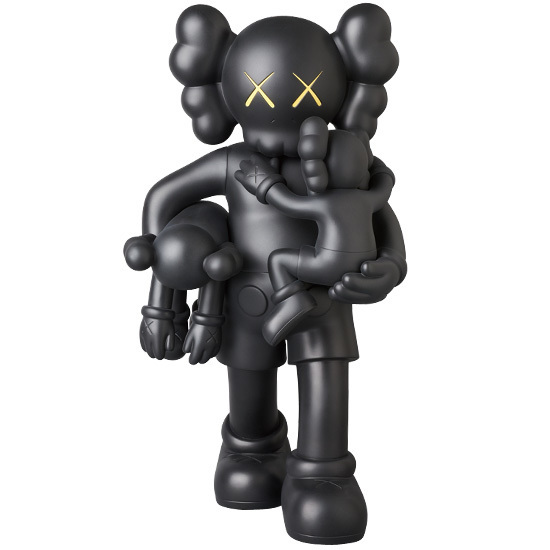 ◆【新品】KAWS CLEAN SLATE BLACK MEDICOM TOY PLUS◆kaws tokyo first_画像1