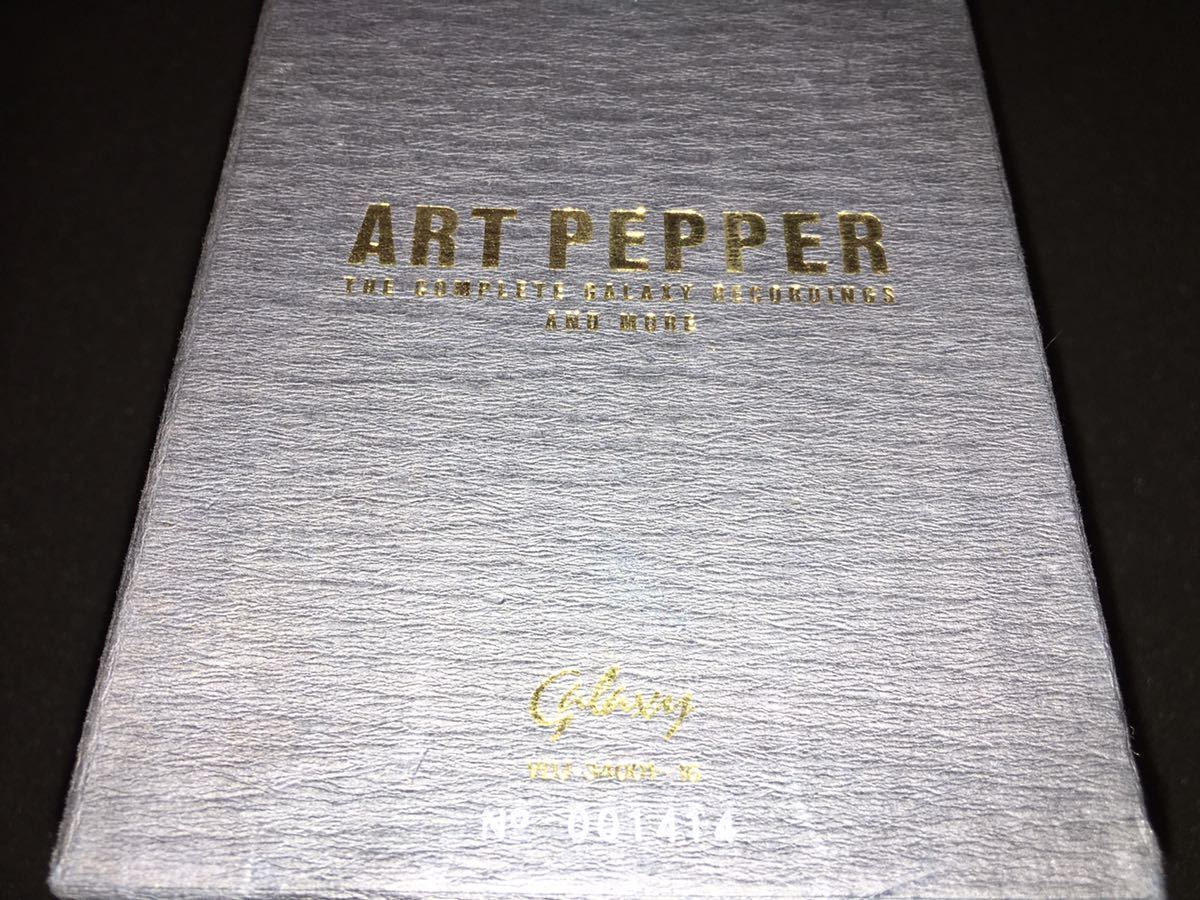 16CD 廃盤 アート・ペッパー コンプリート・ギャラクシー・レコーディングス ＆ モア 完全版 国内 Art Peppper Complete Galaxy Recordings_画像3