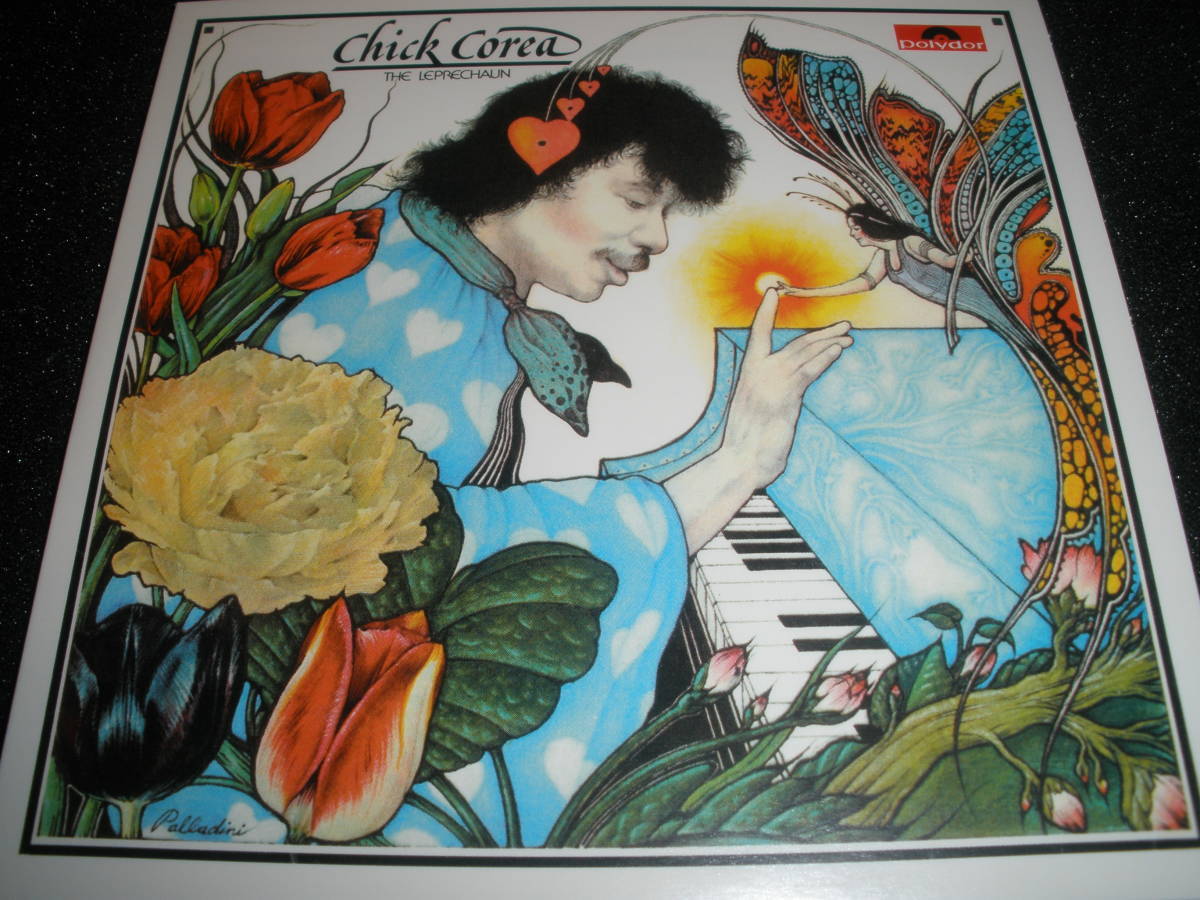 チック・コリア 妖精 スティーヴ・ガッド エディ・ゴメス ゲイル・モラン オリジナル 紙ジャケ 美品 CHICK COREA THE LEPRECHAUN_チック・コリア 妖精