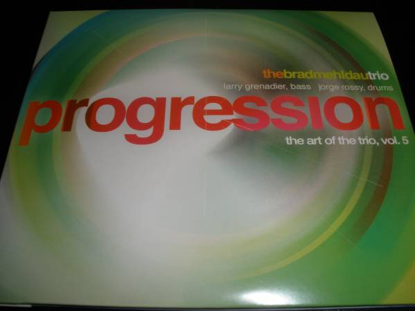 2CD ブラッド メルドー プログレッション アート トリオ 5 紙ジャケ Brad Mehldau Progression ラリー・グレナディア ロッシィ Art of Trioの画像1