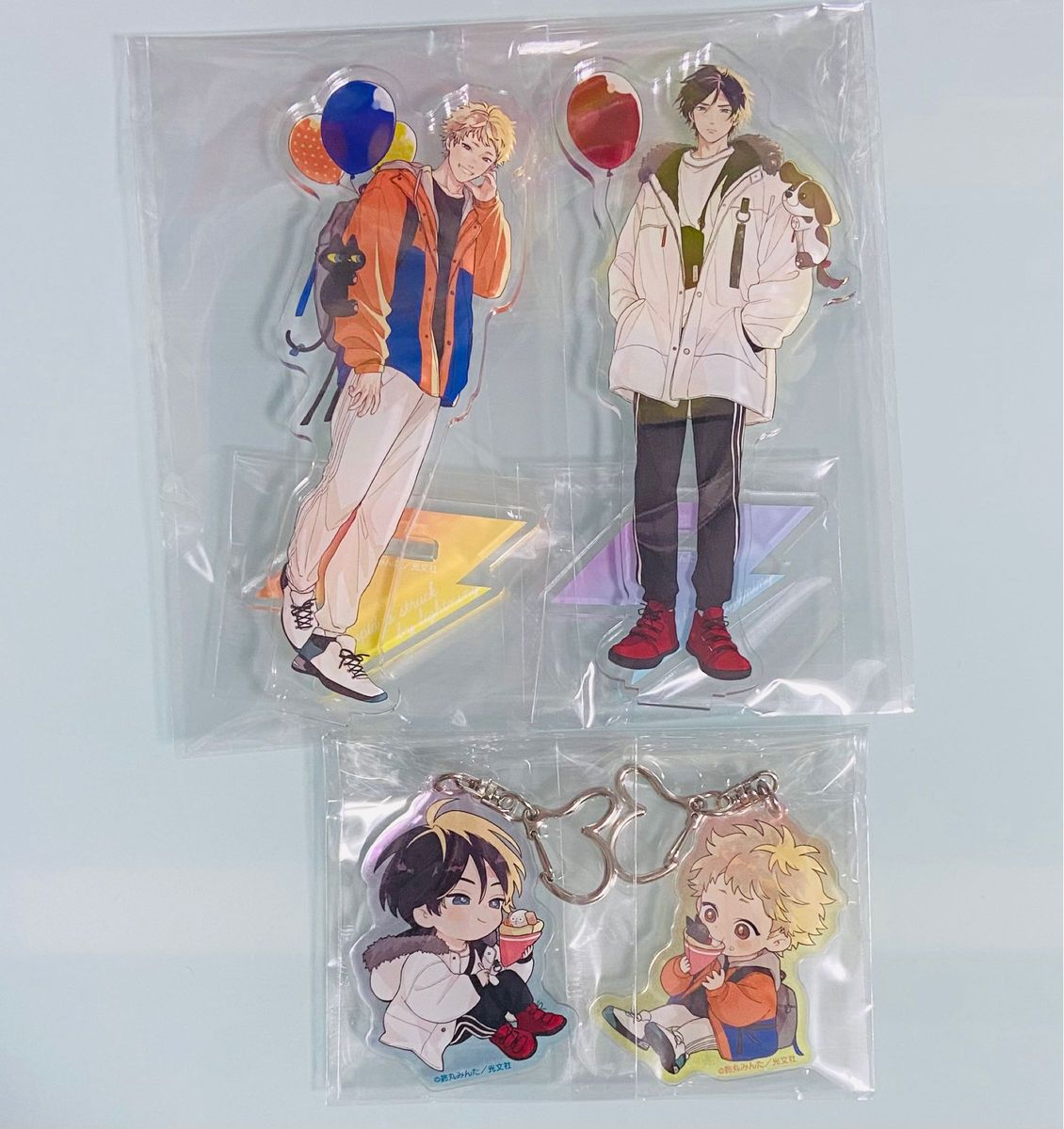 鈴丸みんた先生 キューピッドに落雷 グッズセット アクリル 鈴丸みんた先生 キューピッドに落雷 グッズセット アクリル