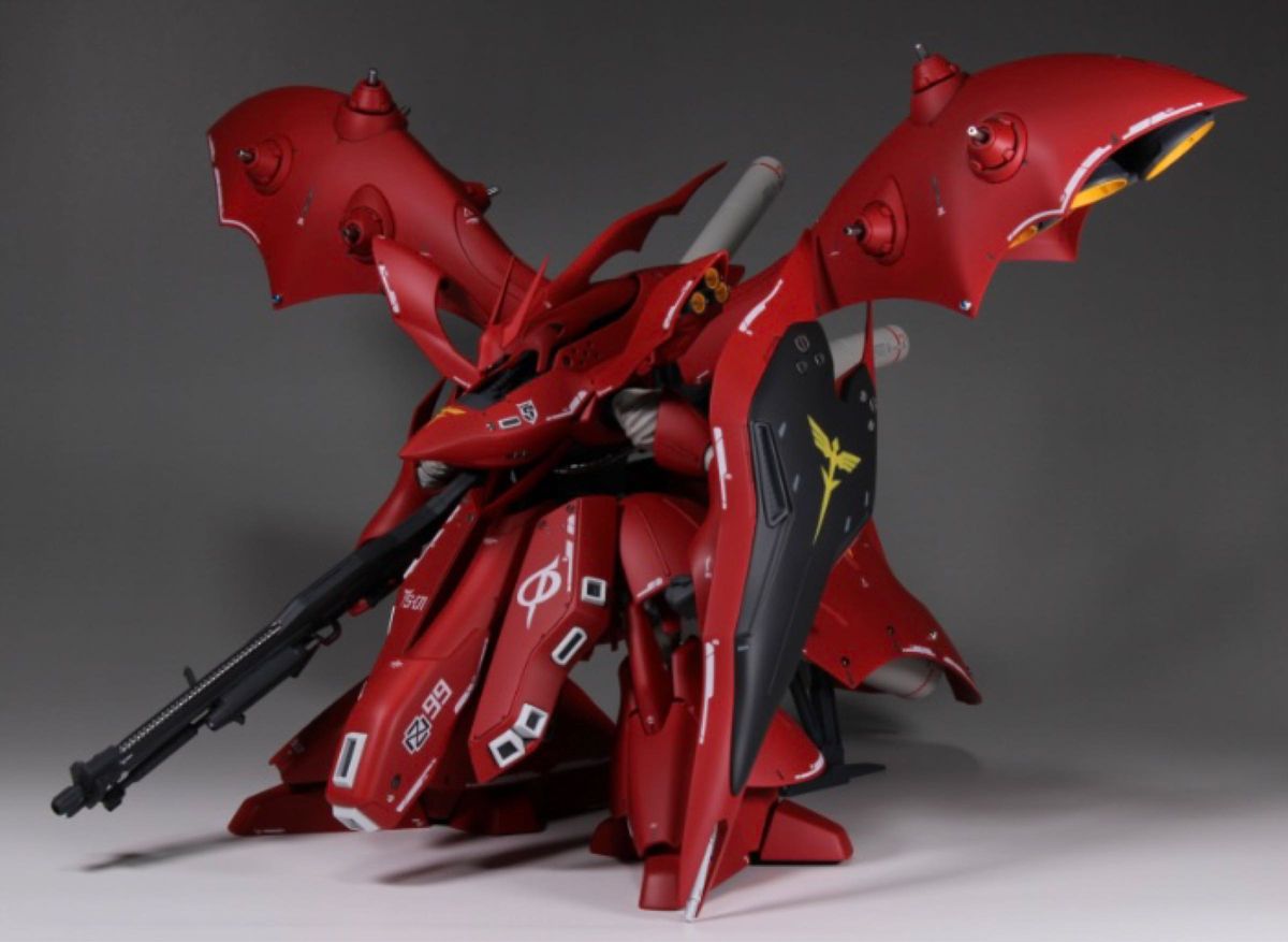 塗装済み完成品 HGUC 1/144 ナイチンゲール 全塗装