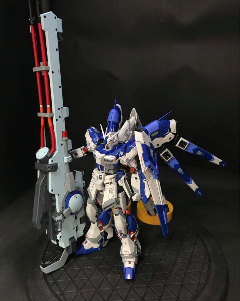 RG Hi-νガンダム　ハイパーメガバズーカランチャーセット　完成品