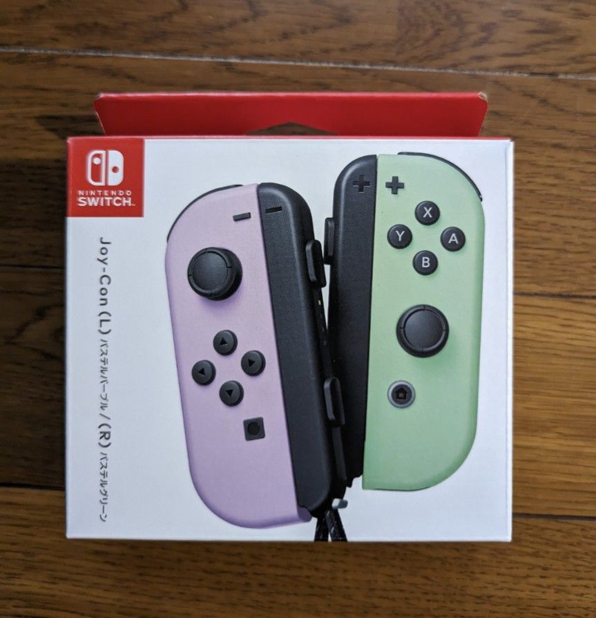 Nintendo Switch Joy Con パステルパープル パステルグリーン